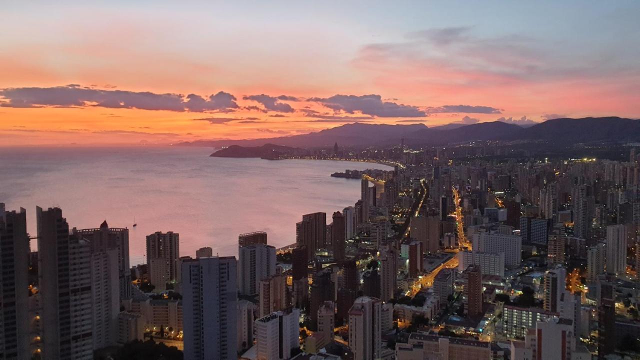 Skyline 37 Terraza Con Vista Al Mar Lejlighed Benidorm Eksteriør billede
